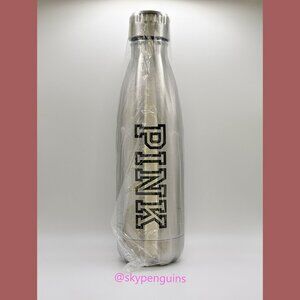 Victoria Secret's PINK Stainless Steel Metal Water 17oz Bottle NWT